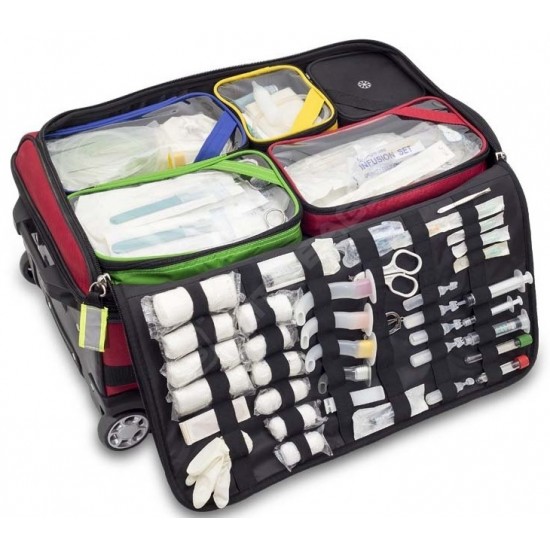 Elite Emergency Respiratory Bag with Trolley  CODE:-MMBAG014