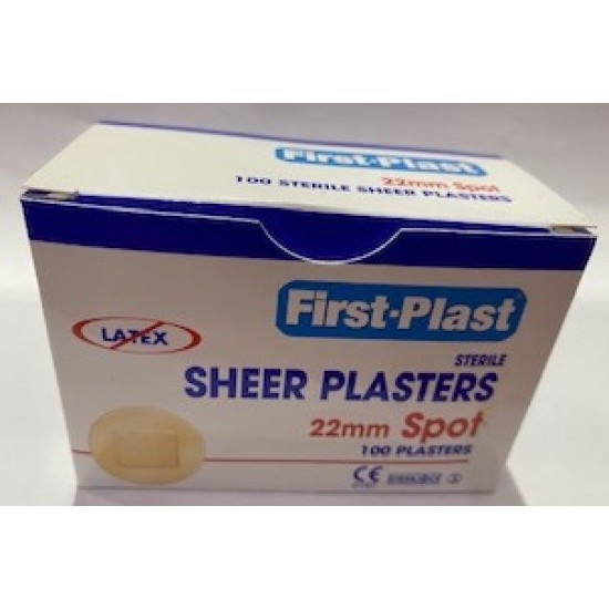 Spot Plasters Wash-proof 22mm