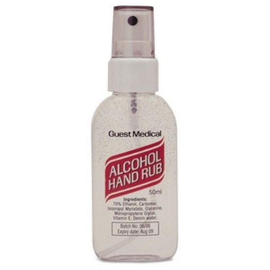 Guest Medical Alcohol Hand Rub - 50ml Bottle