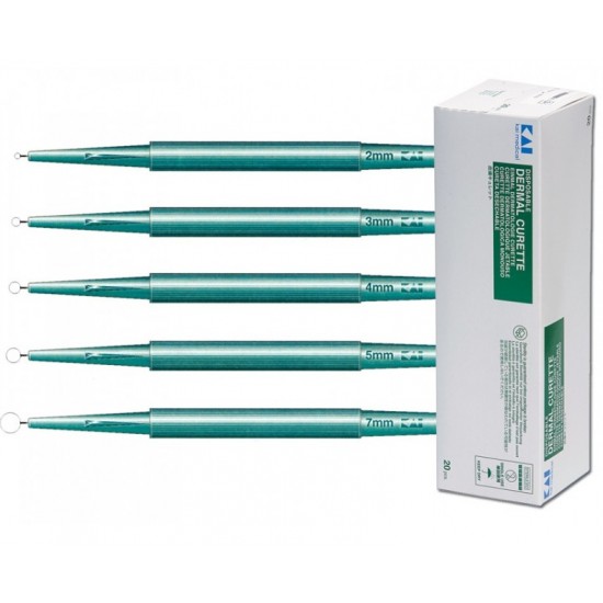 KAI Dermal Curette  x 20