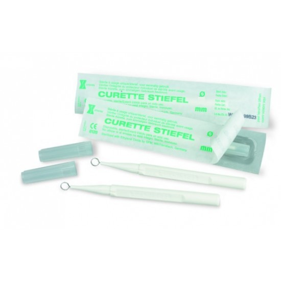 Stiefel Disposable Ring Curette x10