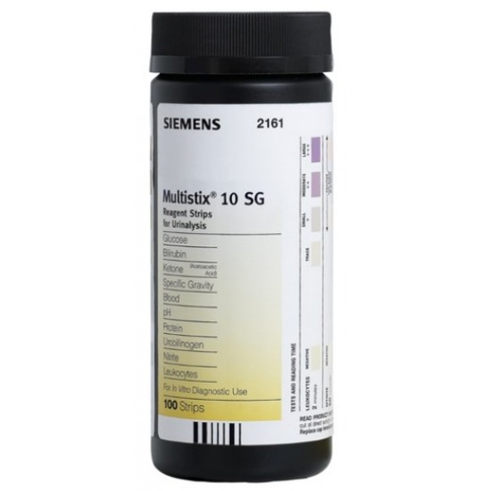 Siemens Multistix 10 S.G (100 strips in a bottle) CODE:-MMURS013