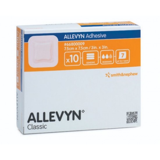 Allevyn Adhesive Dressing 7.5cm x 7.5cm