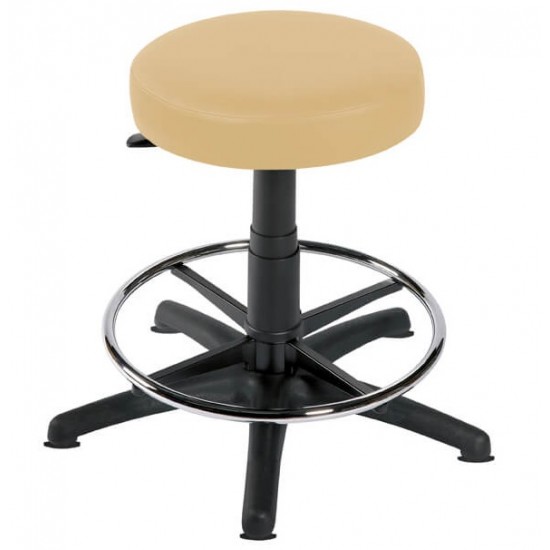 Gas-lift Stool, Foot Ring, 5 Glides CODE:-MMSTO004