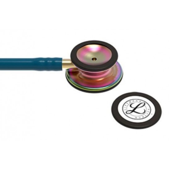 3M Littmann Classic III Stethoscope -Caribbean Blue Rainbow Chest-piece CODE:-MMCSTE20/LCR