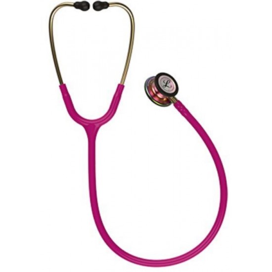 3M Littmann Classic III Stethoscope-Raspberry with Rainbow Chestpiece CODE:-MMCSTE20/LRRC