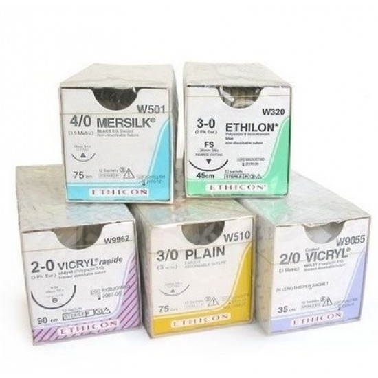 Ethilon suture Black 3 X36 - W1669H