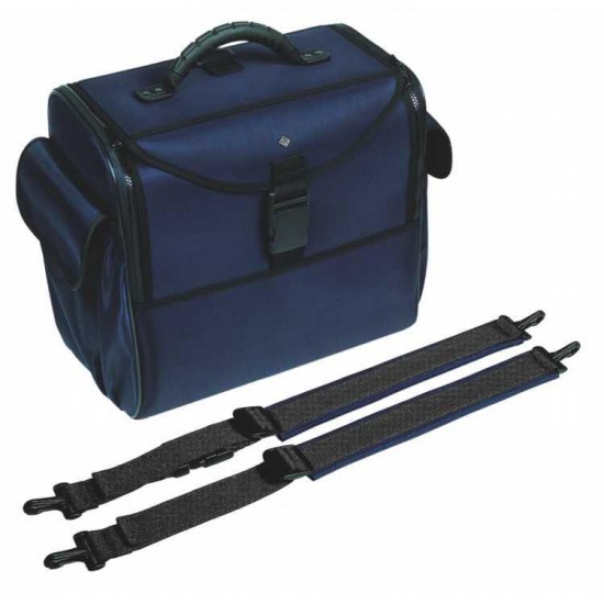 Bollmann Alternative Case- With Shoulder straps (blue polymousse)