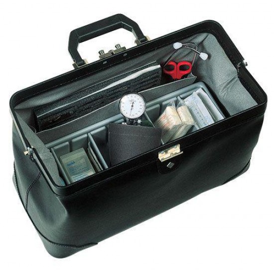 Bollmann Practicus Case (black leather)