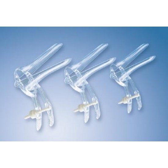 Economy Speculum with screw -Medium Long X 25