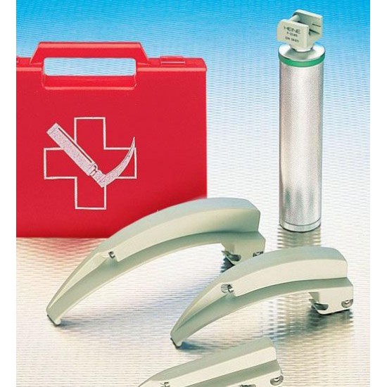 Heine Sanalon+ Emergency Laryngoscope set (3 Blades)