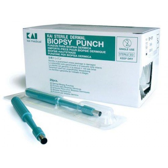 KAI Disposable Biopsy Punch 2.0mm Diameter