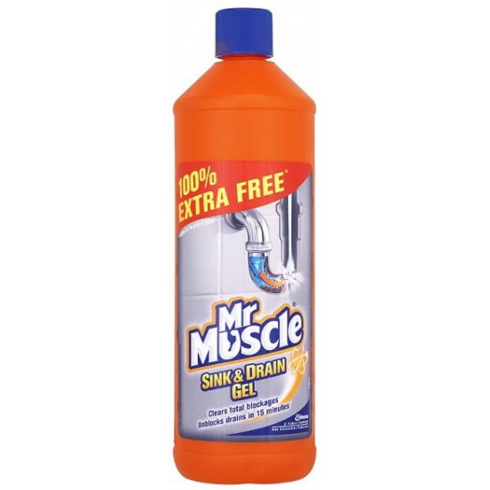 Mr Muscle Sink & Drain Gel 500ml