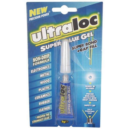 Ultraloc Super Glue Gel 3g