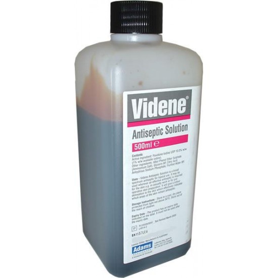 Videne Antiseptic Solution 500ml